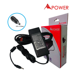 APower Laptop Adapter Replacement For HP 19V 4.74A (4.8x1.7) 90W Compaq 6520s 6720s Presario V3000
