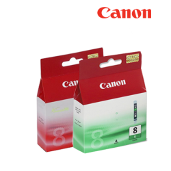 3 Original Ink Cartridges, Canon CLI-8 Color 13ml