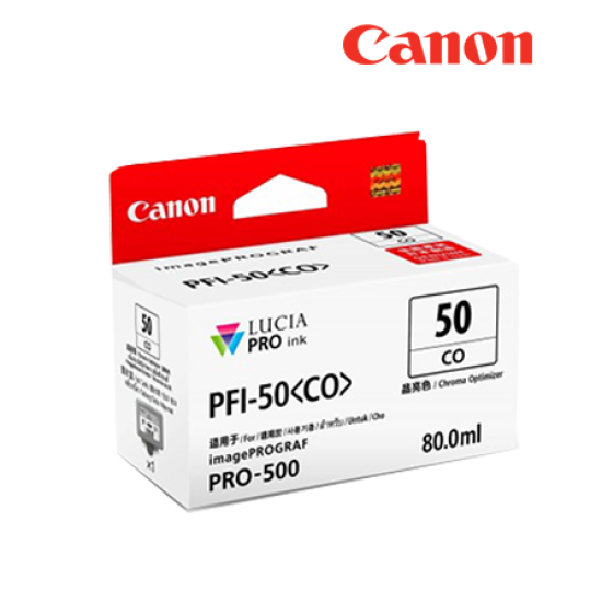 Canon PFI-50CO Chroma Optimoze Ink Tank (0544C001AA, 80ml, For imagePROGRAF PRO-500) Canon PFI-50CO Chroma Optimoze Ink Tank (0544C001AA, 80ml, For imagePROGRAF PRO-500)