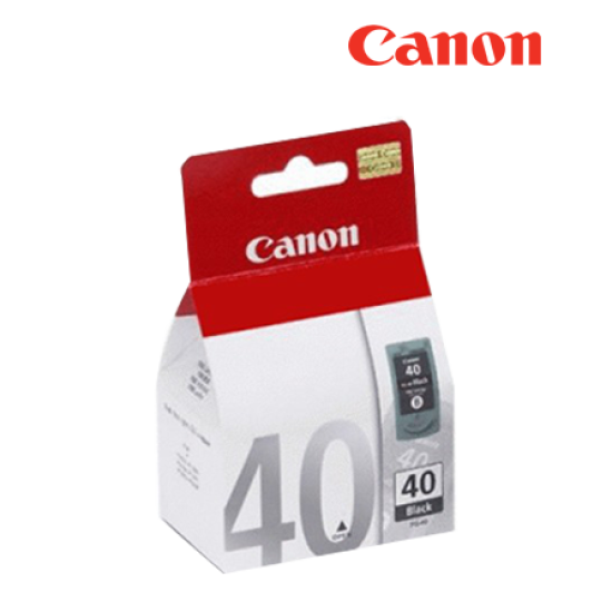 Canon PG-40 Black Ink Cartridge (For Model : iP1200/ 1300/ 1600/ 1700/ 1880/ 1980/ 2200/ 2580)