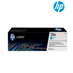 HP 126A Color Toner Cartridge (CE311A(C), CE313A(M), CE312A(Y), 1,000 Page Yield, For CP1020)