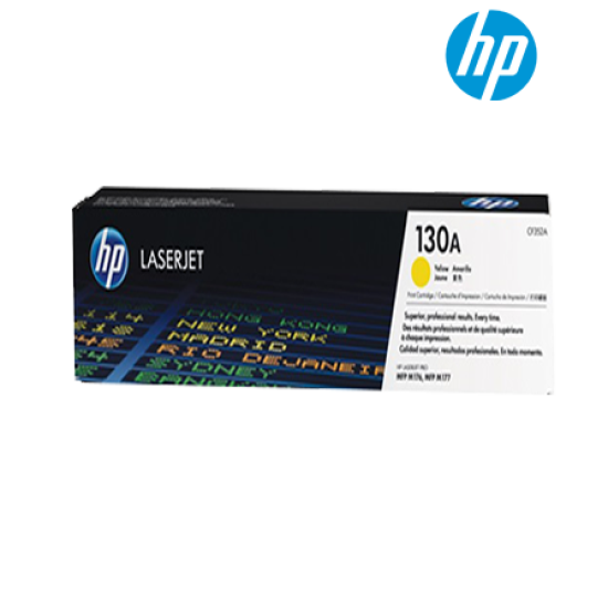 HP 130A CF351A(C), CF352A(Y), CF353A(M) Color Toner Cartridge (For CF547A, CZ165A)