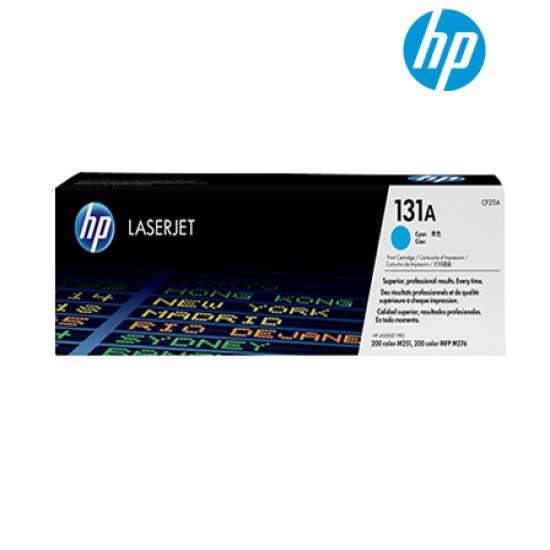 HP 131A CF211A(C), CF212A(Y), CF213A(M) Color Toner Cartridge (For CF144A, CF145A, CF146A) HP 131A CF211A(C), CF212A(Y), CF213A(M) Color Toner Cartridge (For CF144A, CF145A, CF146A)