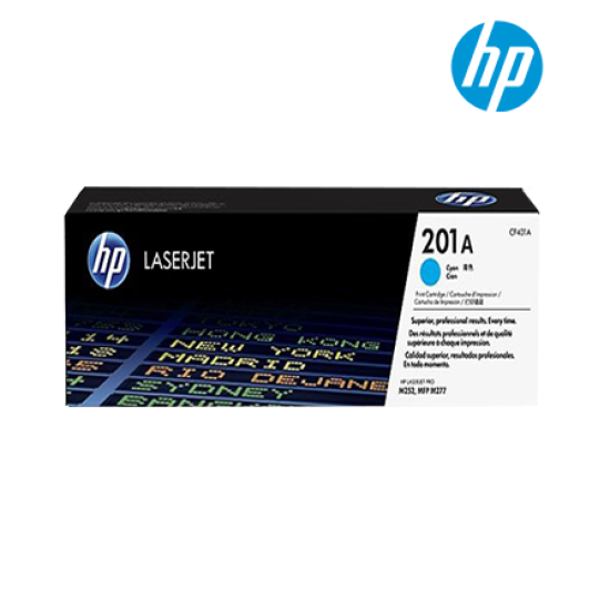 HP 201A CF401A(C), CF402A(Y), CF403A(M) Color Toner Cartridge (For LaserJet M252dw, M252n, M277dw, M277n) HP 201A CF401A(C), CF402A(Y), CF403A(M) Color Toner Cartridge (For LaserJet M252dw, M252n, M277dw, M277n)