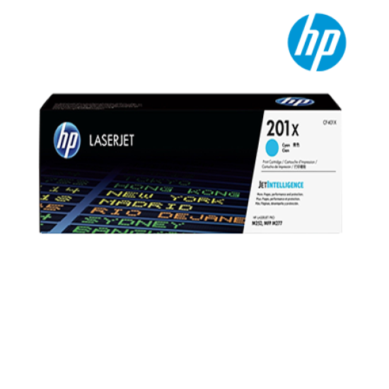 HP 201X CF401X(C), CF402X(Y), CF403X(M) High Yield Color Toner (For M252dw, M252n, M277dw, M277n)