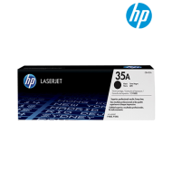 HP 35A Black Toner Cartridge (CB435A, 1,500 Pages, For P1005, P1006)