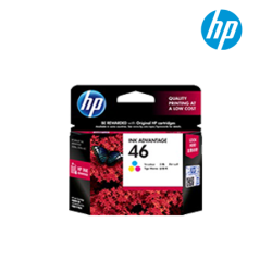 HP 46 Tri-color Ink Advantage Cartridge (CZ638AA, Deskjet 2020hc, 2520hc, 2029, 2529, 4729)