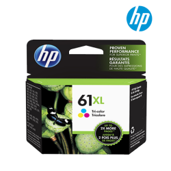 HP 61XL High Yield Tri-color Ink Cartridge (CH564WA)