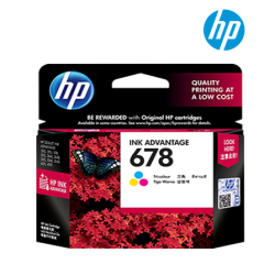 HP 678 Tri-color Ink Advantage Cartridge (CZ108AA, Deskjet 1515, 2545, 3545, 4515, 2645, 4645)