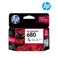HP 680 Tri-Color Ink Advantage Cartridge (F6V26AA) (For DeskJet F5S29B, F5S44B)