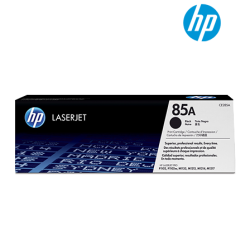 HP 85A Black Toner Cartridge (CE285A, 1,600 Pages, For P1100, M1130)