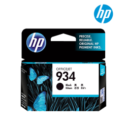 HP 934 Black Ink Cartridge (C2P19AA) (Up to 400 Pages, For HP Officejet Pro 6230, Pro-6830)