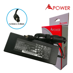 APower Laptop Adapter Replacement For Lenovo 19.5V 6.15A (6.3x3.0) IdeaCentre 120W A710 B520 