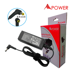APower Laptop Adapter Replacement For Toshiba 19V 2.1A (5.5x2.5) 40W Toshiba Mini NB200 NB205 NB255 