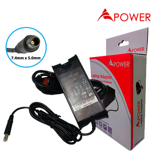APower Laptop Adapter Replacement For HP 19V 4.74A (7.4x5.0) 90W Compaq Presario CQ50 CQ60 DV5 