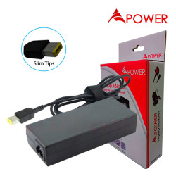 APower Laptop Adapter Replacement For Lenovo 20V 4.5A (USB Tips) B70 G50 Flex 3-15 15 IdeaPad G700 S510p 
