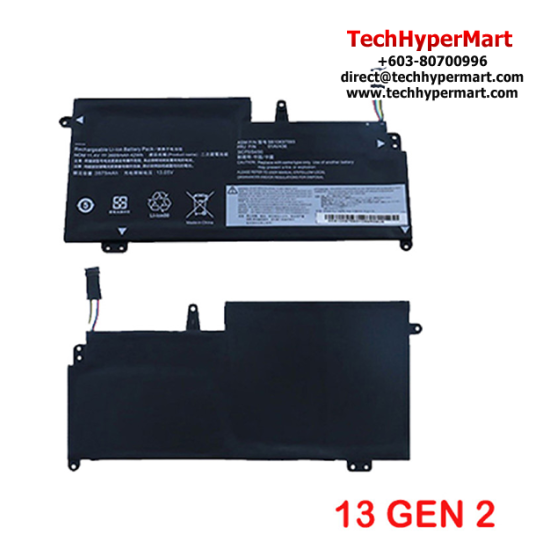 Lenovo Thinkpad 13 Gen 2 2nd Gen TP00081A TP00081B 01AV401 01AV435 01AV436 01AV437 Laptop Battery Replacement Puchong Ready Stock
