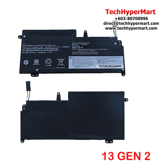 Lenovo Thinkpad 13 Gen 2 2nd Gen TP00081A TP00081B 01AV401 01AV435 01AV436 01AV437 Laptop Battery Replacement Puchong Ready Stock