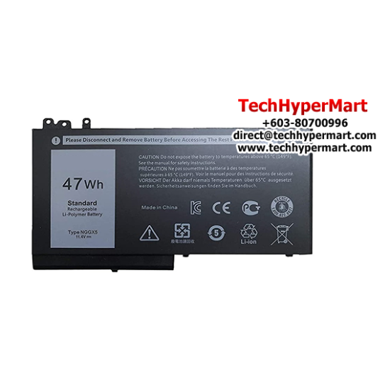 Dell Latitude E5270 E5470 E5570 47Wh NXGGX5 Laptop Replacement Battery Dell Latitude E5270 E5470 E5570 47Wh NXGGX5 Laptop Replacement Battery