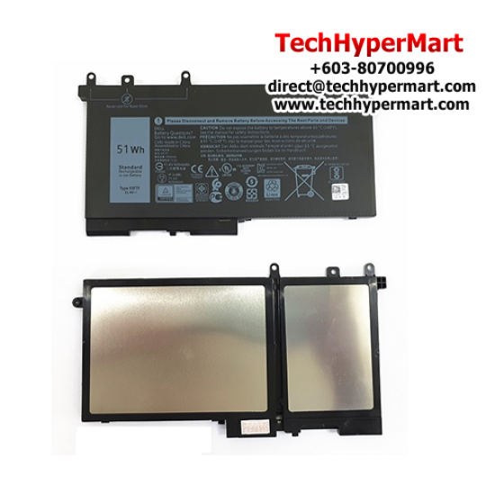 Dell Latitude 5280 5290 5480 5490 Precision M3520 M3530 93FTF 51Wh Laptop Replacement Battery Dell Latitude 5280 5290 5480 5490 Precision M3520 M3530 93FTF 51Wh Laptop Replacement Battery