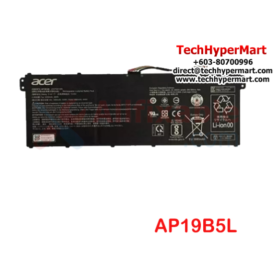 Acer Aspire 5 A515-43 SF314-42 Aspire 7 A715-75G AP19B5L Laptop Replacement Battery
