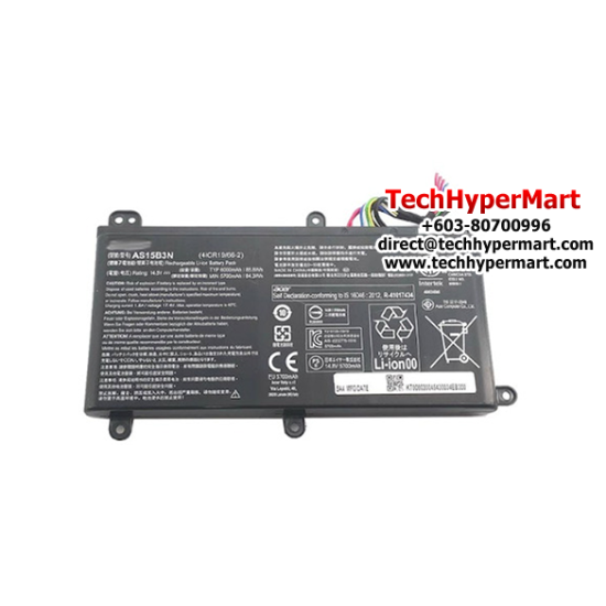 Acer Predator 15 G9-592-591 G9-792 G9-791 G5-793 AS15B3N Laptop Battery Replacement Puchong Ready Stock