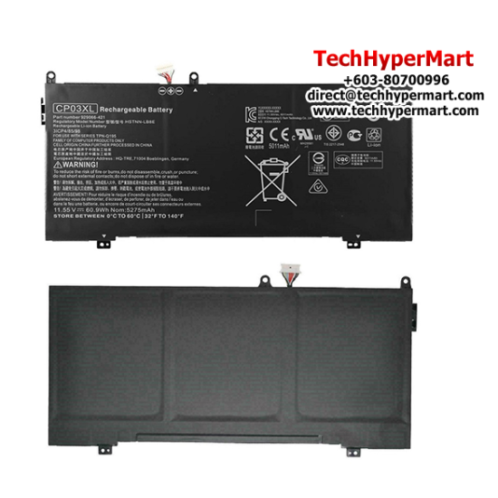 HP Pavilion 13-AN Series 13-AN000 13-AN0001NB 13-AN0012TU 13-AN0034UR 13-AN0506NA HSTNN-IB8Q MM02XL Laptop Replacement Battery
