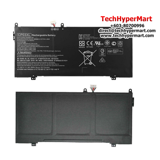 HP Spectre X360 13-AE 13-AE000 CP03XL HSTNN-LB8E Laptop Replacement Battery