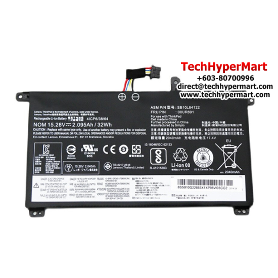 Lenovo Thinkpad P51S P52S T570 T580 SB10L84121 SB10L84122 SB10L84123 01AV493 Laptop Replacement Battery Puchong Ready Lenovo Thinkpad P51S P52S T570 T580 SB10L84121 SB10L84122 SB10L84123 01AV493 Laptop Replacement Battery Puchong Ready