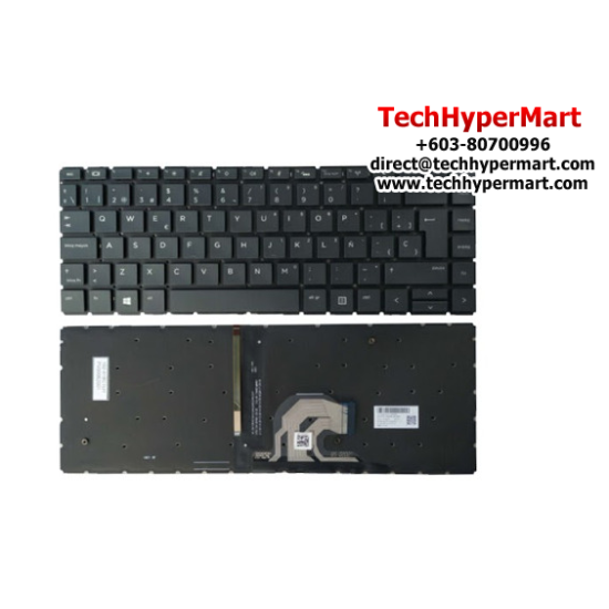 HP ProBook 440 G6 445 G6 445R G6 440 G7 L44589-001 Backlit Laptop Replacement Keyboard Puchong Ready stock