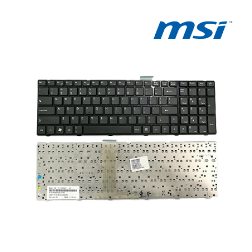 MTGJFDDFO Laptop Keyboard Compatible with MSI FX600MX FX603 FX700 FX720 FR620 FX610 FX620 FR700 FR720 Black with Black Frame Nordic NE S1N-3WDN261-SA0 V111922AK1 NE MS-16G1 MS-1751