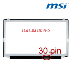 15.6" Slim LCD / LED (30pin) Full HD Compatible For MSI GP60 2QE  GP62 2QE  GP62 6QE  GS60 