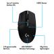 Logitech G304 Lightspeed Wireless Gaming Mouse (12,000 dpi, 6 buttons, Optical Sensor)
