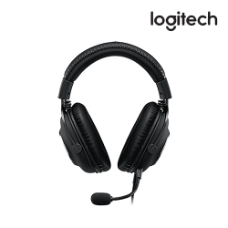 Logitech G PRO X Gaming Headset (PRO-G 50mm, Magnet Neodymium, Electret Condenser, Rechargeable)