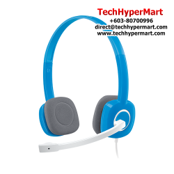 Logitech H150 Stereo Headset (Adjustable Headband, Audio Controls)
