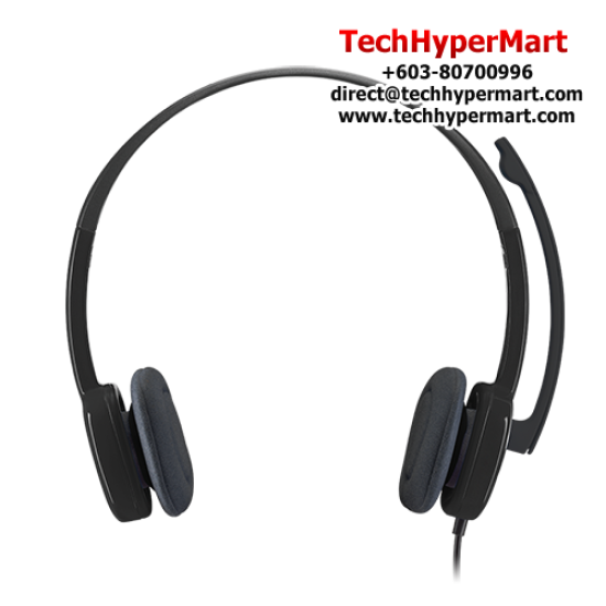 Logitech H151 Stereo Headset (Full stereo, Noise-cancelling, 3.5mm Audio Jack) Logitech H151 Stereo Headset (Full stereo, Noise-cancelling, 3.5mm Audio Jack)