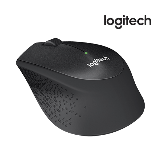 Logitech M331 Silent Plus Wireless Mouse (1000 dpi, 3 buttons, 2D, Sensor Technology)