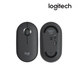 Logitech Pebble M350 Wireless Mouse (1000 dpi, 3 Buttons, Bluetooth Mouse, Dual Connectivity)