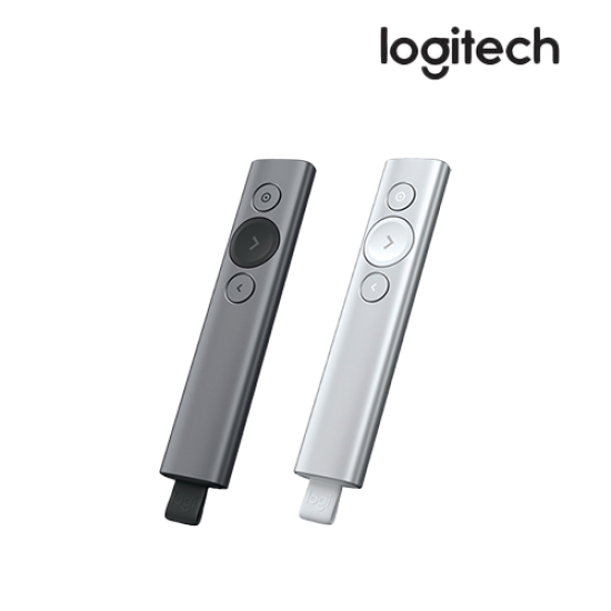 Logitech Spotlight Presentation Remote (2.4GHz Wireless, Bluetooth , Fast recharging)