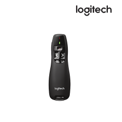 Logitech R400 Laser Presentation Remote (2.4 GHz Wireless, USB, Red laser, 15 meters)