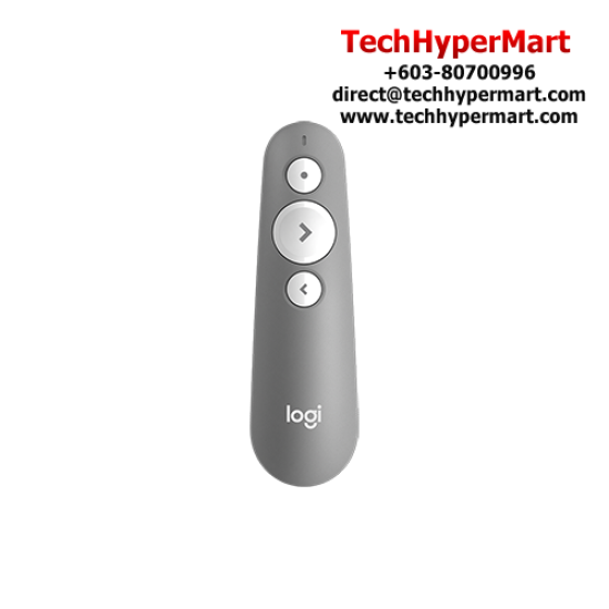 Logitech R500 Laser Presentation Remote (2.4GHz wireless, USB + Bluetooth , Red Laser Pointer, 20 meters)