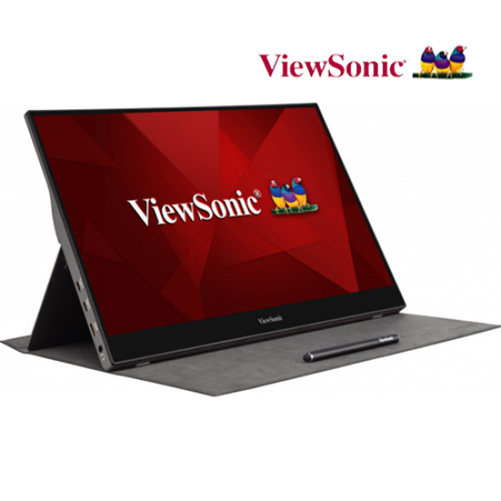 Viewsonic TD1655 16" Portable Monitor (IPS, 1920 x 1080, 14ms, 250 cd/m2, 60Hz, Mini HDMI, Type C, Touch)