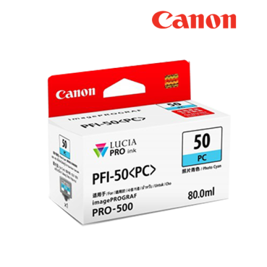 Canon PFI-50PC, PFI-50PM Photo Color Ink Tank (0538C001AA, 0539C001AA, 80ml, For PRO-500) Canon PFI-50PC, PFI-50PM Photo Color Ink Tank (0538C001AA, 0539C001AA, 80ml, For PRO-500)