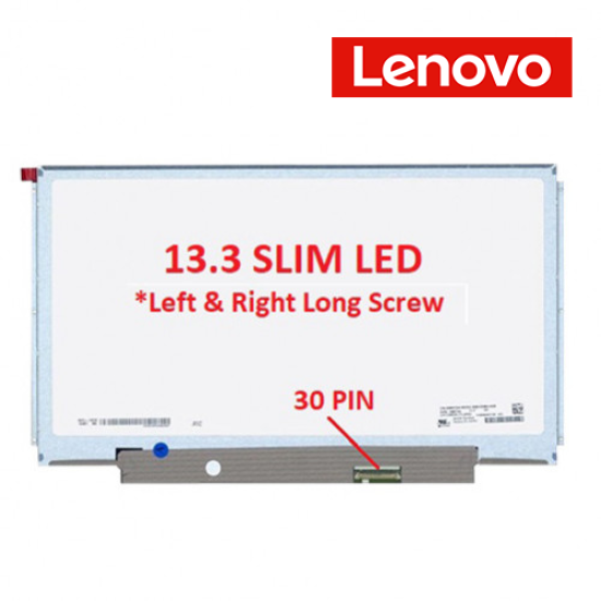 13.3" Slim LCD / LED (30pin) Compatible For Lenovo Ideapad U330 N133BGE-E31 