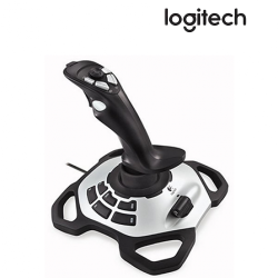 Logitech Extreme 3D Pro Joystick (Twist Rudder Control, 12 Buttons Programmable, 8-Way Hat Switch)