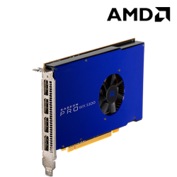  AMD Radeon Pro WX5100 Workstation Graphics Card (8GB GDDR5, PCI-E 3.0, 256 bit, 4 DisplayPort 1.4)