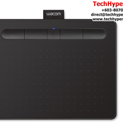 Wacom Intuos S with Bluetooth (CTL-4100WL, Small, Active Area 152.0 x 95.0 mm, Battery-free Pen 4K)