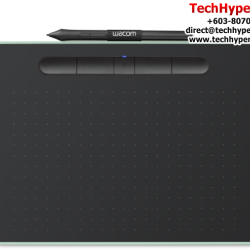 Wacom Intuos M with Bluetooth (CTL-6100WL, Medium, Active Area 216.0 x 135.0 mm, Battery-free Pen 4K)