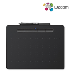 Wacom Intuos M with Bluetooth (CTL-6100WL, Medium, Active Area 216.0 x 135.0 mm, Battery-free Pen 4K)