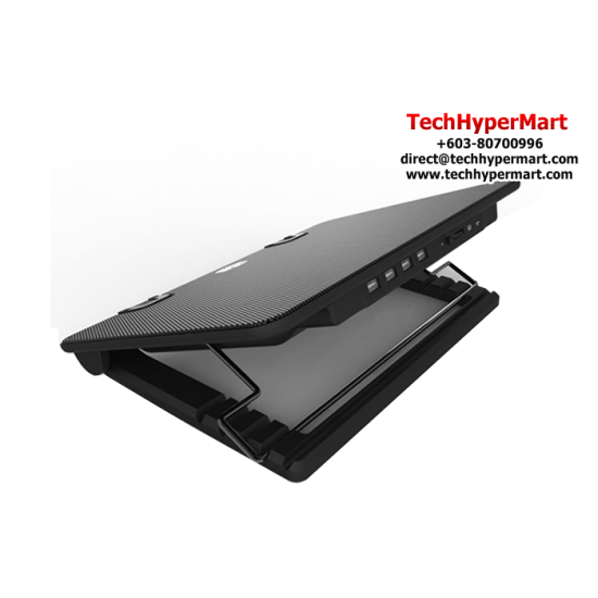 Cooler Master Ergostand IV Notebook Cooler (Support up to 17" laptop, Blue Strip LED, 700~1400 ± 200 RPM)